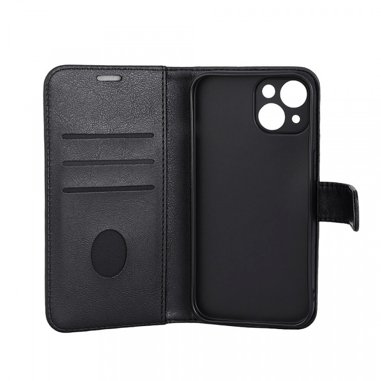 Radicover Wallet Case Anti Radiation PU MagS RFID Black - iPhone 15 Radicover Wallet Case Anti Radiation PU MagS RFID Black - iPhone 15