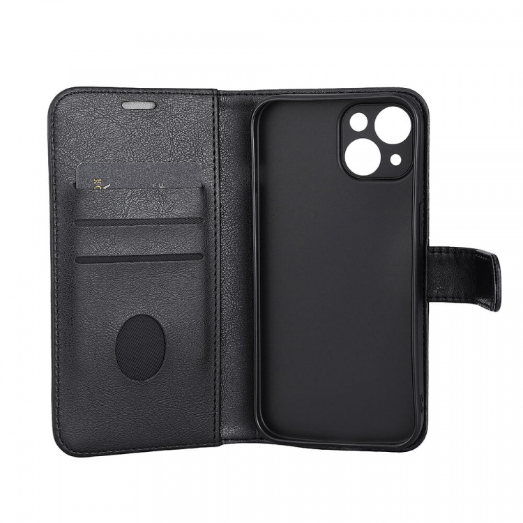 Radicover Wallet Case Anti Radiation PU MagS RFID Black - iPhone 15 Radicover Wallet Case Anti Radiation PU MagS RFID Black - iPhone 15