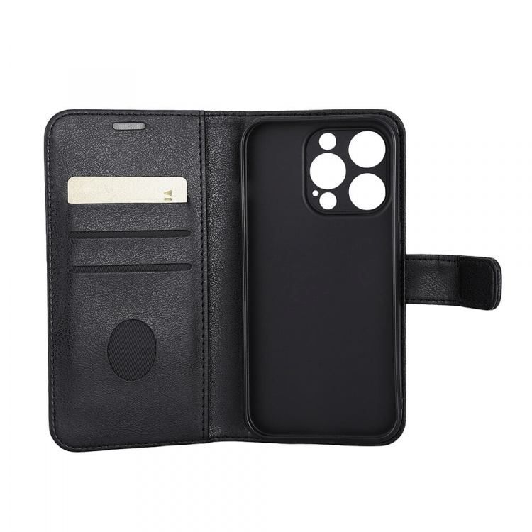 Radicover Wallet Case Anti Radiation PU MagS RFID Black - iPhone 15 Pro Radicover Wallet Case Anti Radiation PU MagS RFID Black - iPhone 15 Pro