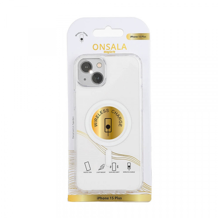 Onsala Phone Case MagSeries Transparent - iPhone 15 Plus