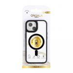 Onsala Phone Case Bumper MagSeries Black & Clear - iPhone 13/14/15