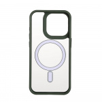 Onsala Phone Case Bumper MagSeries Green & Clear - iPhone 15 Pro Onsala Phone Case Bumper MagSeries Green & Clear - iPhone 15 Pro