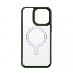 Onsala Phone Case Bumper MagSeries Green & Clear - iPhone 15 Pro Max