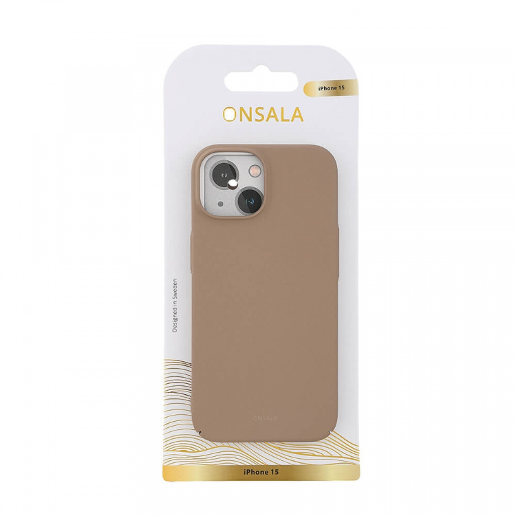 Onsala Phone Case Ultra Slim Sand Burst Beige - iPhone 15