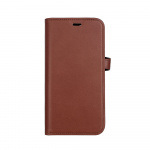 Buffalo Wallet Case 2-in-1 3 Card MagSeries Brown - iPhone 15