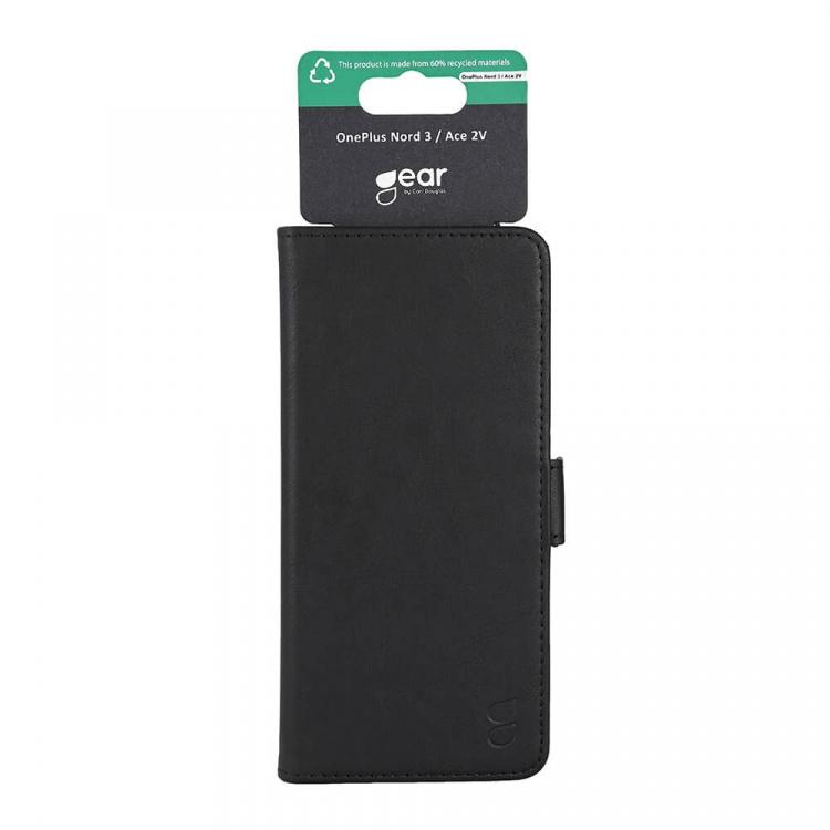 Gear Wallet Case 3 Card Slots Black - OnePlus Nord 3 Gear Wallet Case 3 Card Slots Black - OnePlus Nord 3