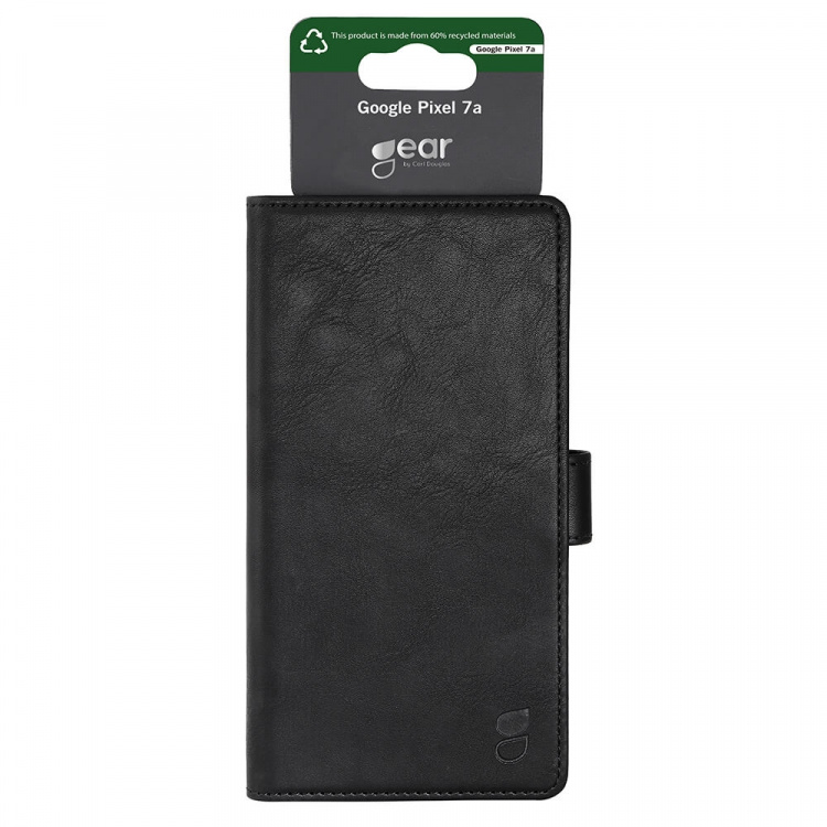 Gear Wallet Case 3 Card Slots Black - Google Pixel 7a