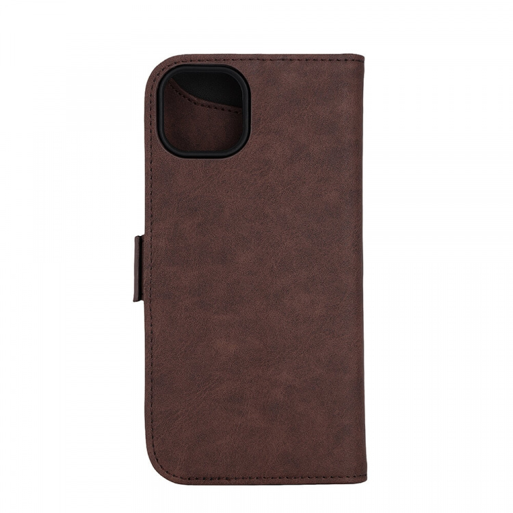 Gear Wallet Case 3 Card Slots Magseries Brown - iPhone 15 Plus Gear Wallet Case 3 Card Slots Magseries Brown - iPhone 15 Plus