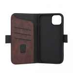 Gear Wallet Case 3 Card Slots Magseries Brown - iPhone 15 Plus Gear Wallet Case 3 Card Slots Magseries Brown - iPhone 15 Plus