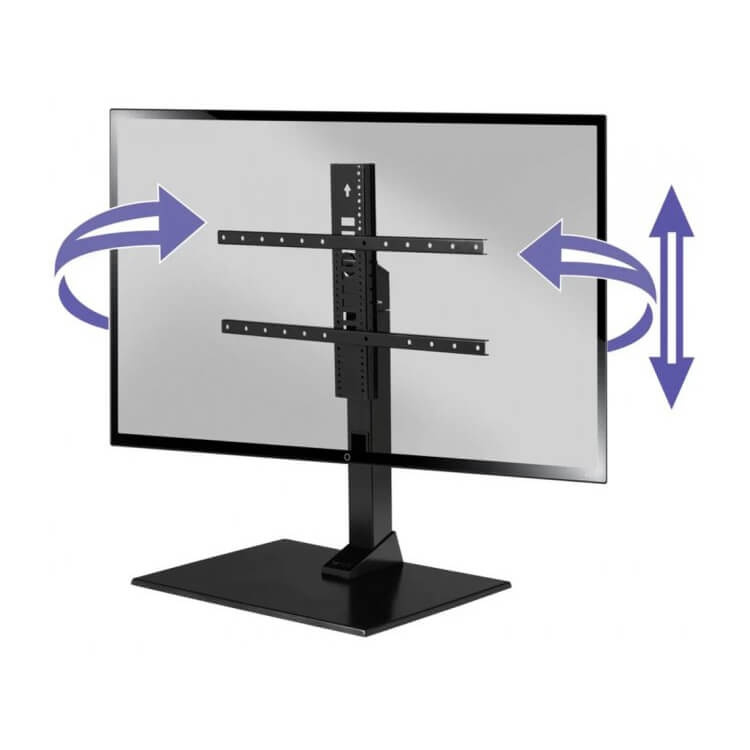 SANUS Universal TV Swivel Stand Max VESA 600x400 Black SANUS Universal TV Swivel Stand Max VESA 600x400 Black