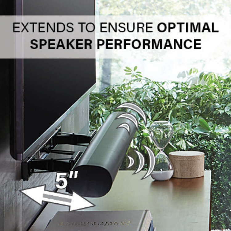 SANUS Wallmount for Sonos Arc Soundbar Black