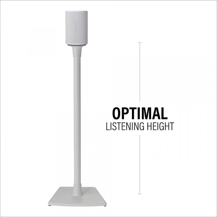 SANUS Floor Stand for Sonos Era 100 Single White