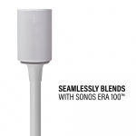 SANUS Floor Stand for Sonos Era 100 Single White