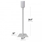 SANUS Floor Stand for Sonos Era 100 Single White