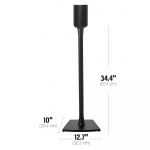 SANUS Floor Stand for Sonos ERA100 Single Black