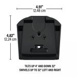 SANUS Wall mount for Sonos Era 300 Black Single