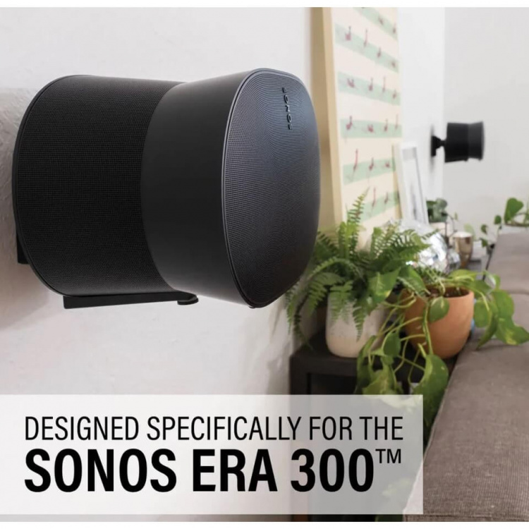 SANUS Wall mount for Sonos Era 300 Black Pair