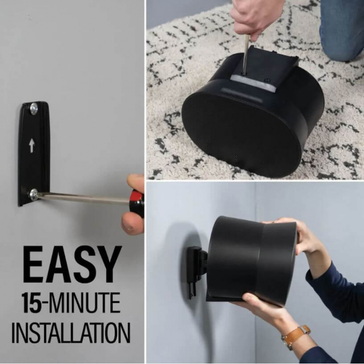 SANUS Wall mount for Sonos Era 300 Black Pair