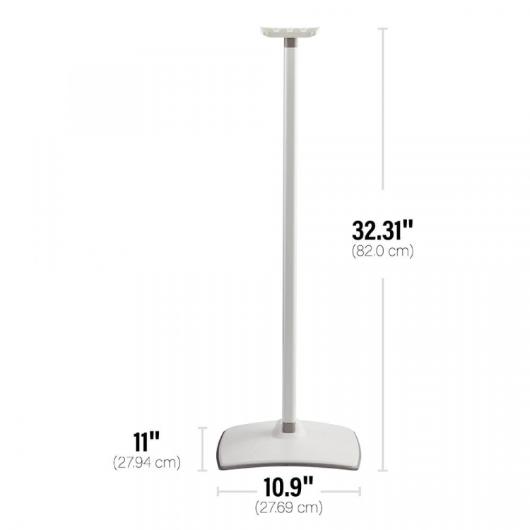 SANUS Floor Stand for Sonos ERA 300 Single White SANUS Floor Stand for Sonos ERA 300 Single White