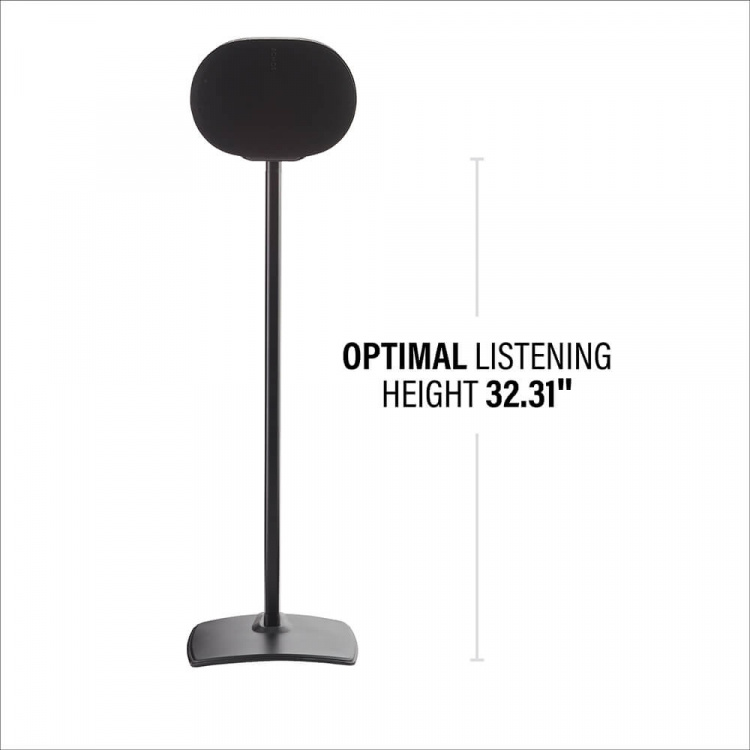 SANUS Floor Stand for Sonos ERA 300 Single Black