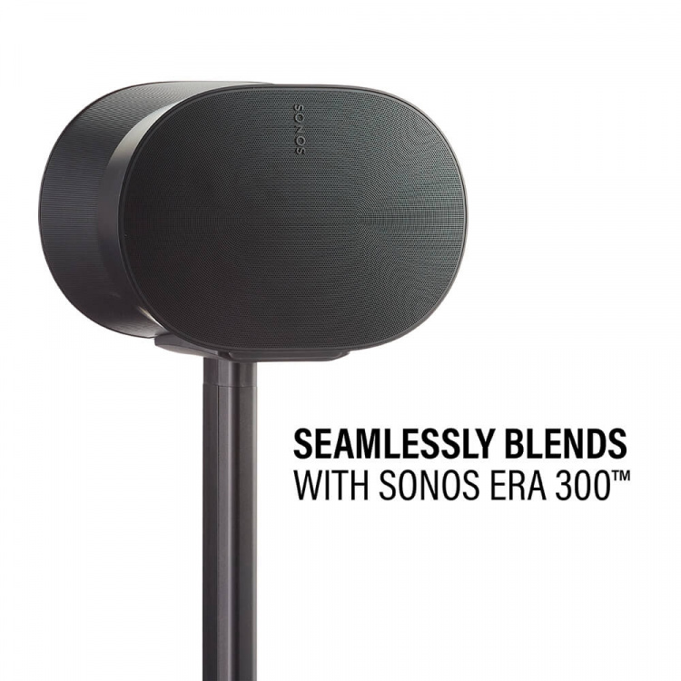 SANUS Floor Stand for Sonos ERA 300 Single Black