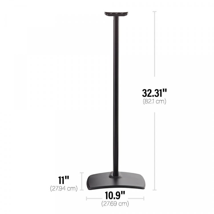SANUS Floor Stand for Sonos ERA 300 Single Black