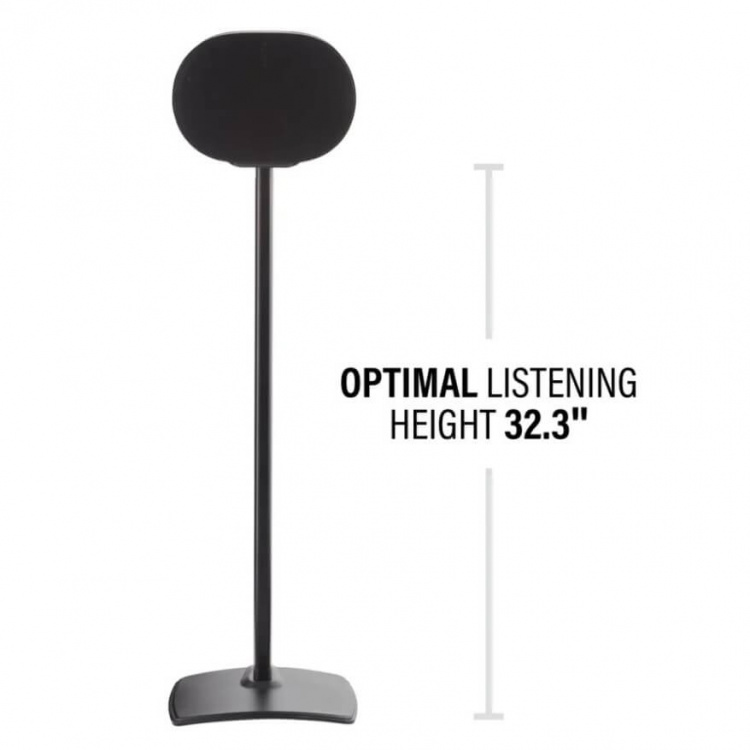 SANUS Floor Stand for Sonos ERA 300 Pair Black SANUS Floor Stand for Sonos ERA 300 Pair Black