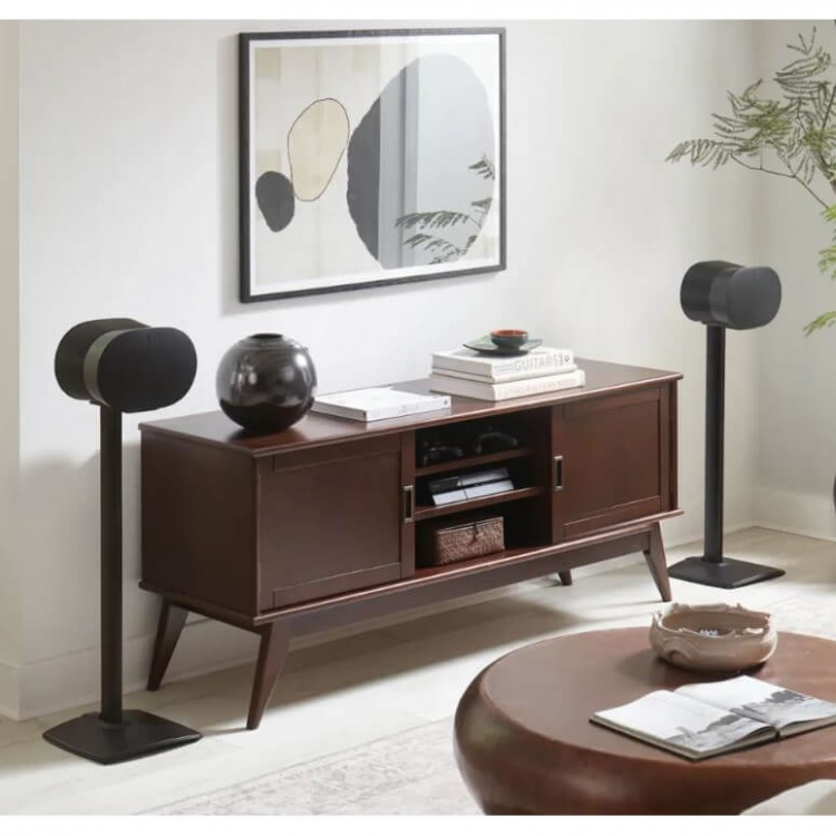 SANUS Floor Stand for Sonos ERA 300 Pair Black SANUS Floor Stand for Sonos ERA 300 Pair Black