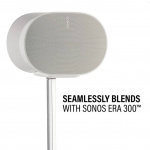 SANUS Floor Stand Adjustable for Sonos ERA 300 Single White