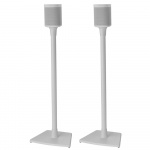 SANUS Floor Stand for Sonos One SL Play:1 Play:3 Pair White