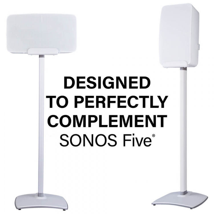 SANUS Floor Stand for Sonos Play:5 White