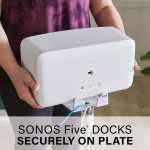 SANUS Floor Stand for Sonos Play:5 White