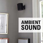 SANUS Wall Mount for Sonos One SL Play:1 Play:3 Pair Black SANUS Wall Mount for Sonos One SL Play:1 Play:3 Pair Black