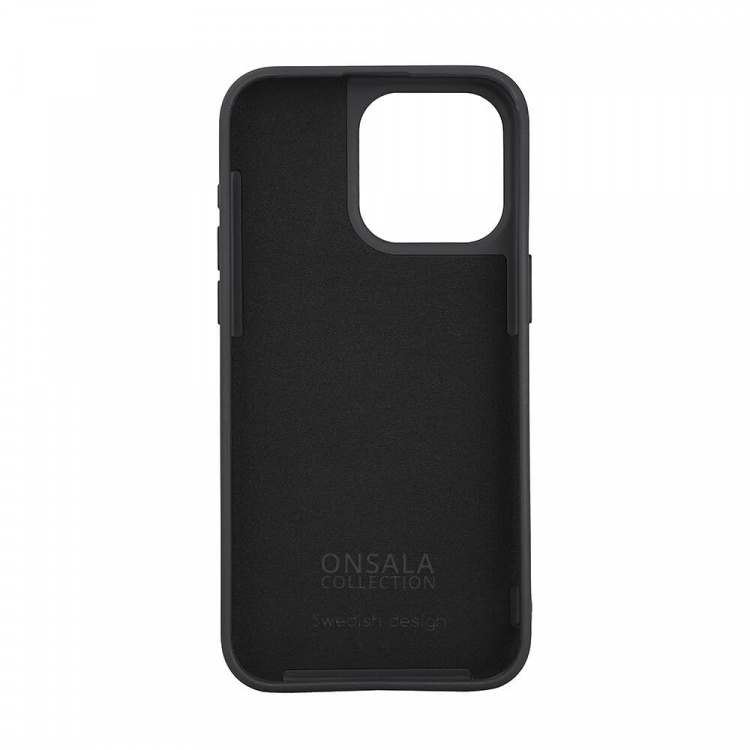 Onsala Phone Case with Silicone Feel MagSeries Black - iPhone 15 Pro Max Onsala Phone Case with Silicone Feel MagSeries Black - iPhone 15 Pro Max