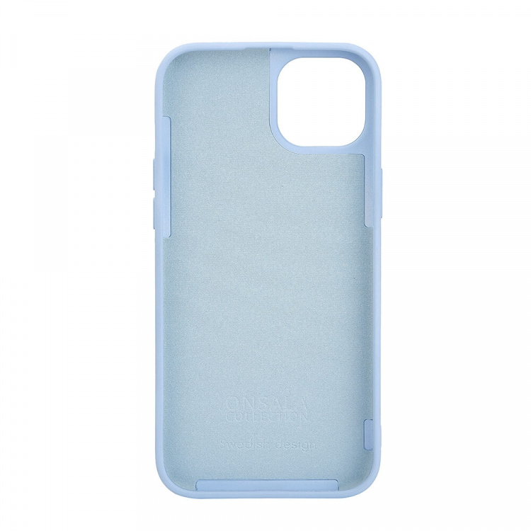 Onsala Phone Case with Silicone Feel MagSeries Light Blue - iPhone 15 Plus