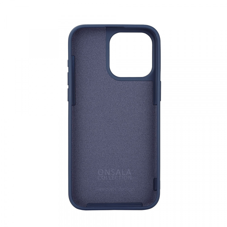 Onsala Phone Case with Silicone Feel MagSeries Dark Blue - iPhone 15 Pro Max Onsala Phone Case with Silicone Feel MagSeries Dark Blue - iPhone 15 Pro Max