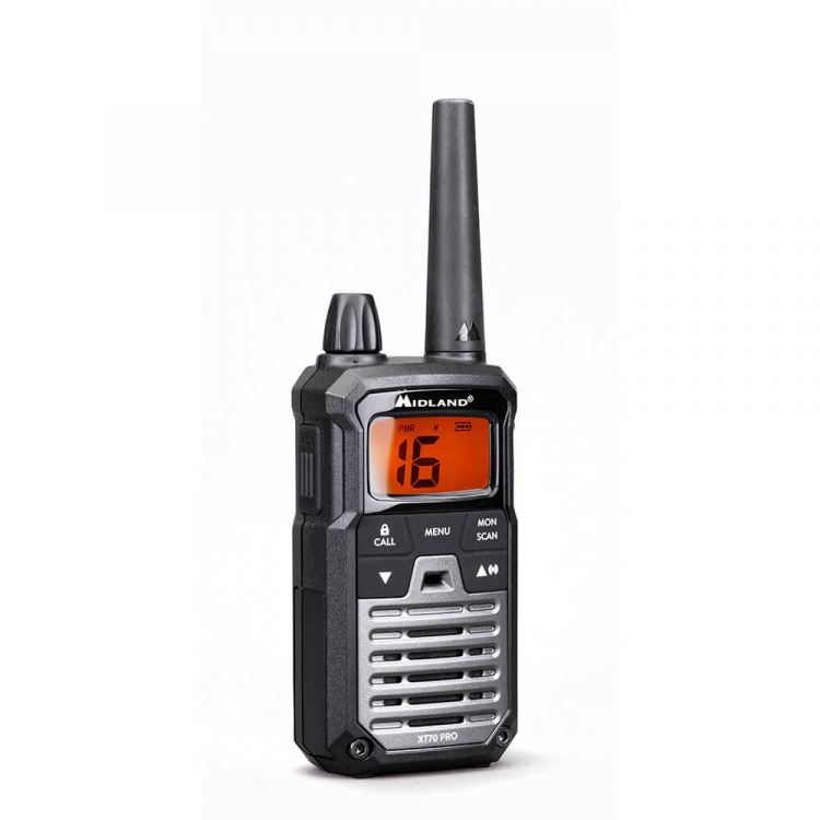 MIDLAND Walkie Talkie XT70 Pro Duo Black/Dark Grey
