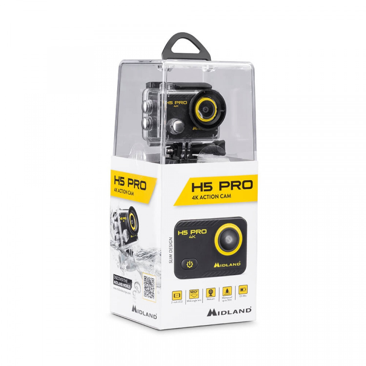 MIDLAND Action Cam H5 Pro 4K