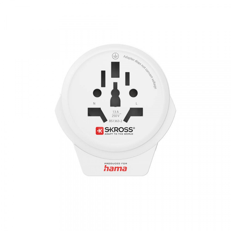 Hama World Travel Adapter WORLD-EU Hama World Travel Adapter WORLD-EU