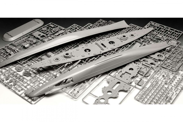 Revell German Battleship WWII Tirpitz 1:350 Revell German Battleship WWII Tirpitz 1:350