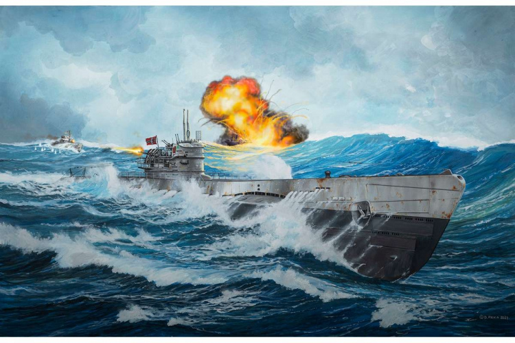 Revell German Submarine Type IX C/40 (U190) 1:144  Revell German Submarine Type IX C/40 (U190) 1:144