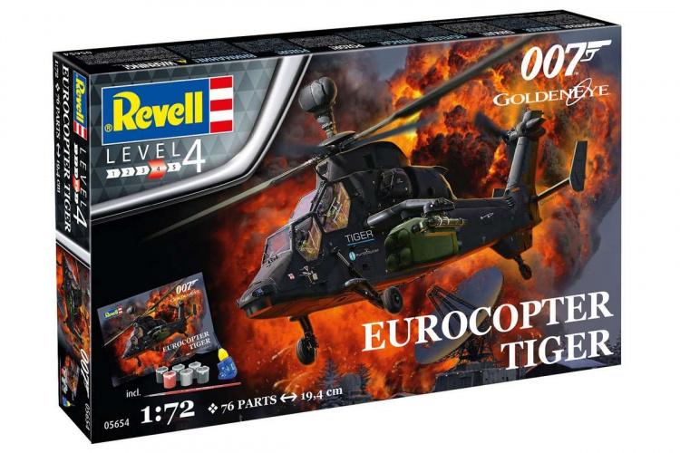 Revell James Bond \'Eurocopter Tiger\' 1:72 gift set