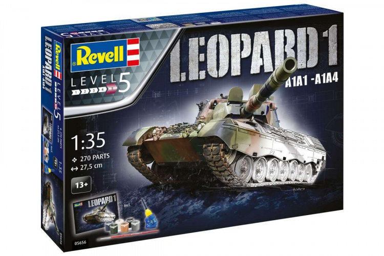 REVELL Leopard 1 A1A1-A1A5, 1:35 Gåvoset  REVELL Leopard 1 A1A1-A1A5, 1:35 Gåvoset