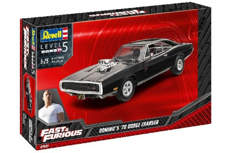 Revell Fast & Furious - Dominic\'s 1970 Dodge Charger 1:25