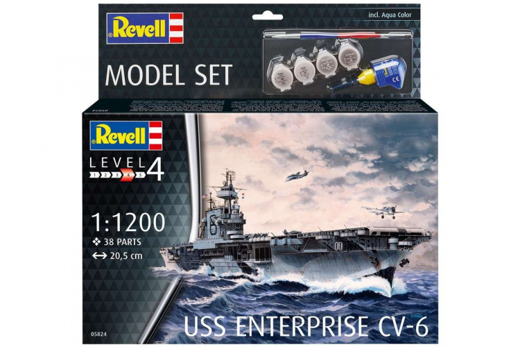 Revell Model Set USS Enterprise CV-6