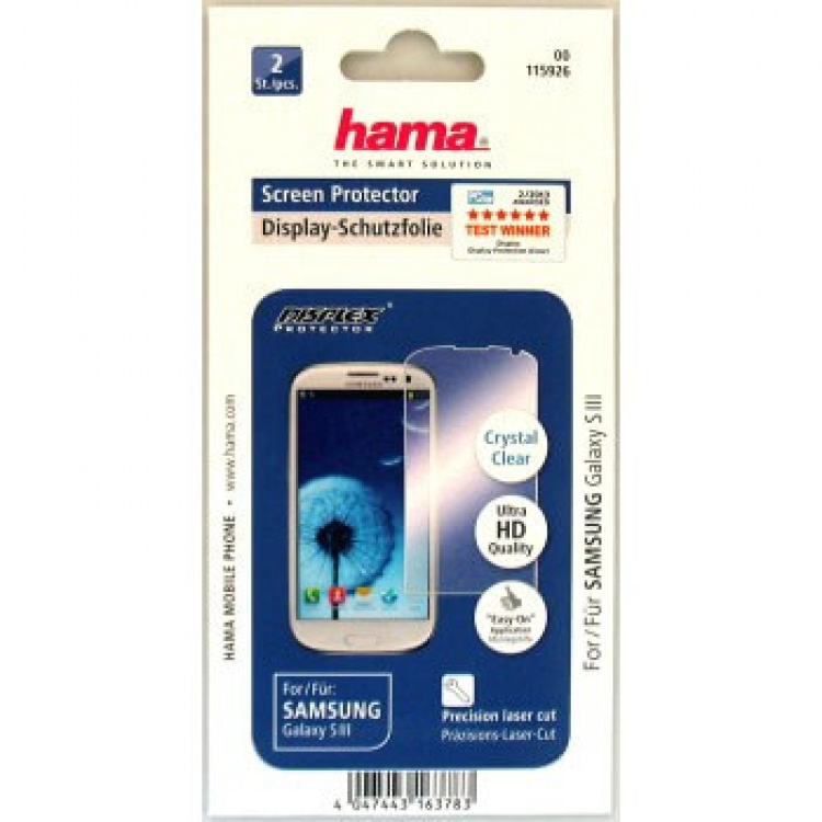 Hama n Protector for Samsung Galaxy S3/S3 Neo, 2 pieces