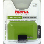 Hama Audio Adapter, 3.5 mm stereo jack plug - 2.5 mm stereo jack
