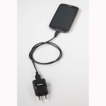 HAMA Flexi-Slim Micro USB Cable black, 0.75 m