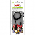 HAMA Flexi-Slim Micro USB Cable black, 0.75 m