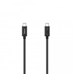 Hama Cable USB-C Thunderbolt-3 40 Gbit/s Ultra-HD 5K 0.5m Black Hama Cable USB-C Thunderbolt-3 40 Gbit/s Ultra-HD 5K 0.5m Black